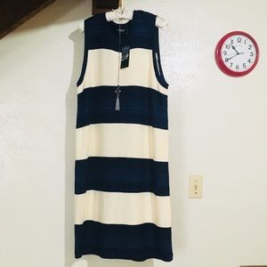 Lauren striped sweater dress